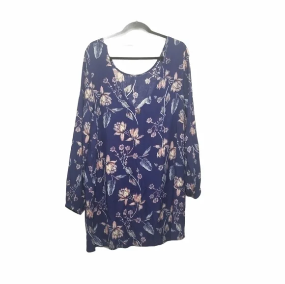 Billabong Kimono Size L, colors Bule and pink - Picture 3 of 7